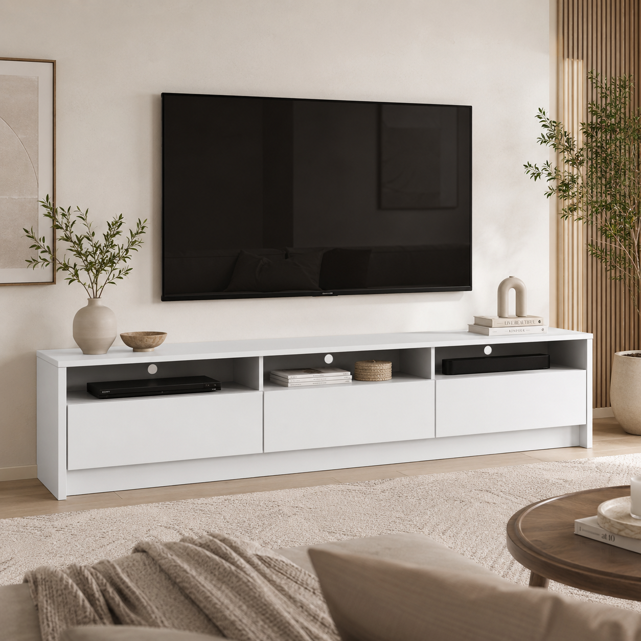スキー 190cm WhiteDot Ragnarock + L Guardian 16 Rack para TV Até 75