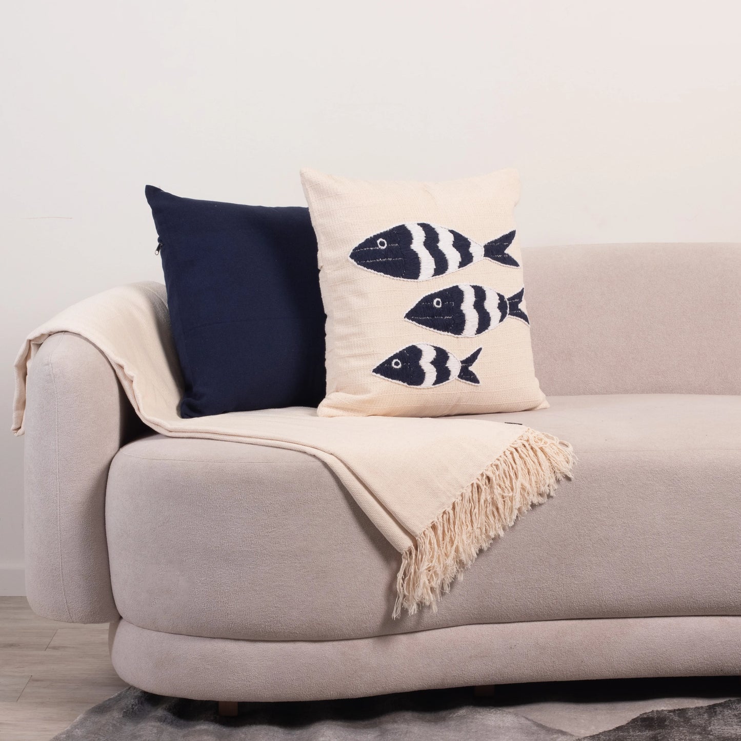 Almofada Itapi 50 x 50 cm - Azul