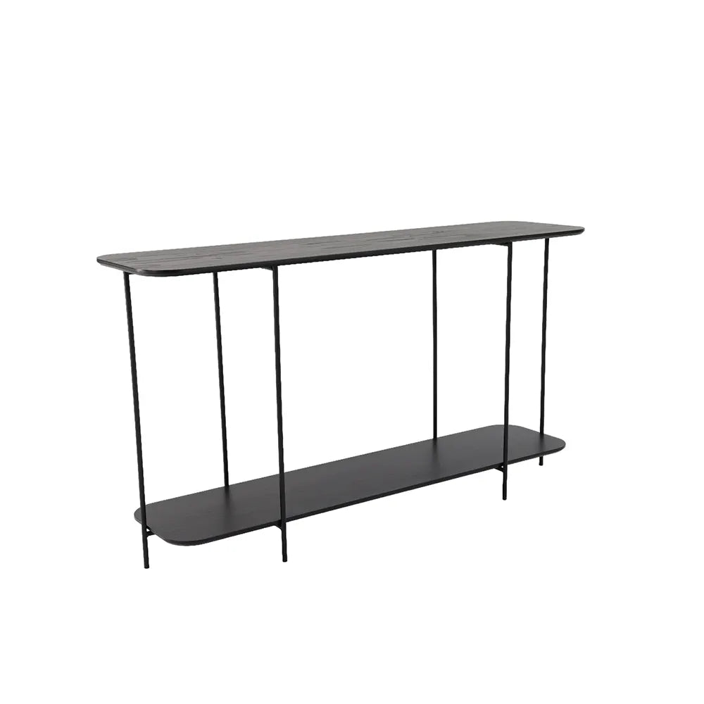 Aparador com pés em Metal Biophilia 140 cm - Preto
