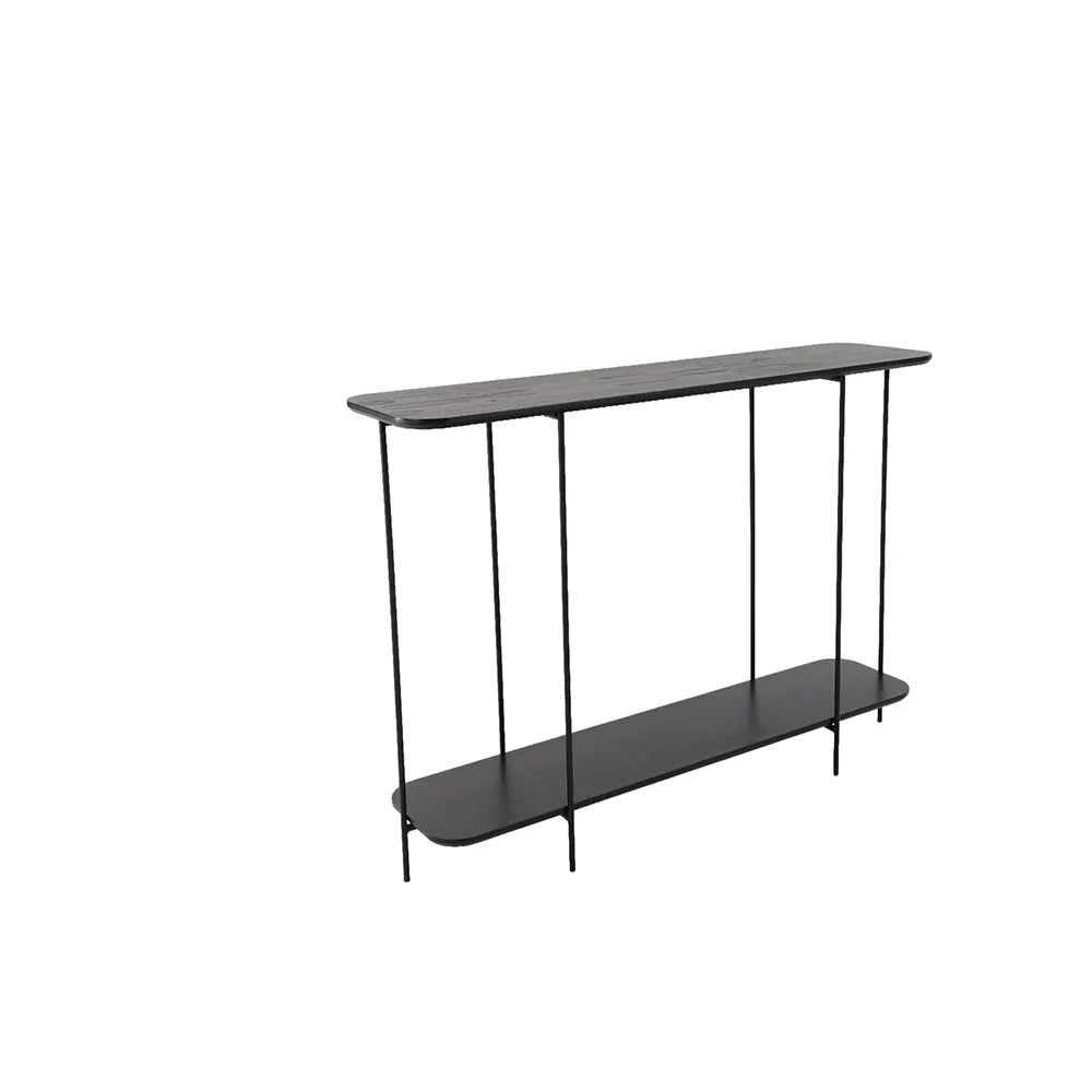 Aparador com pés em Metal Biophilia 90 cm - Preto
