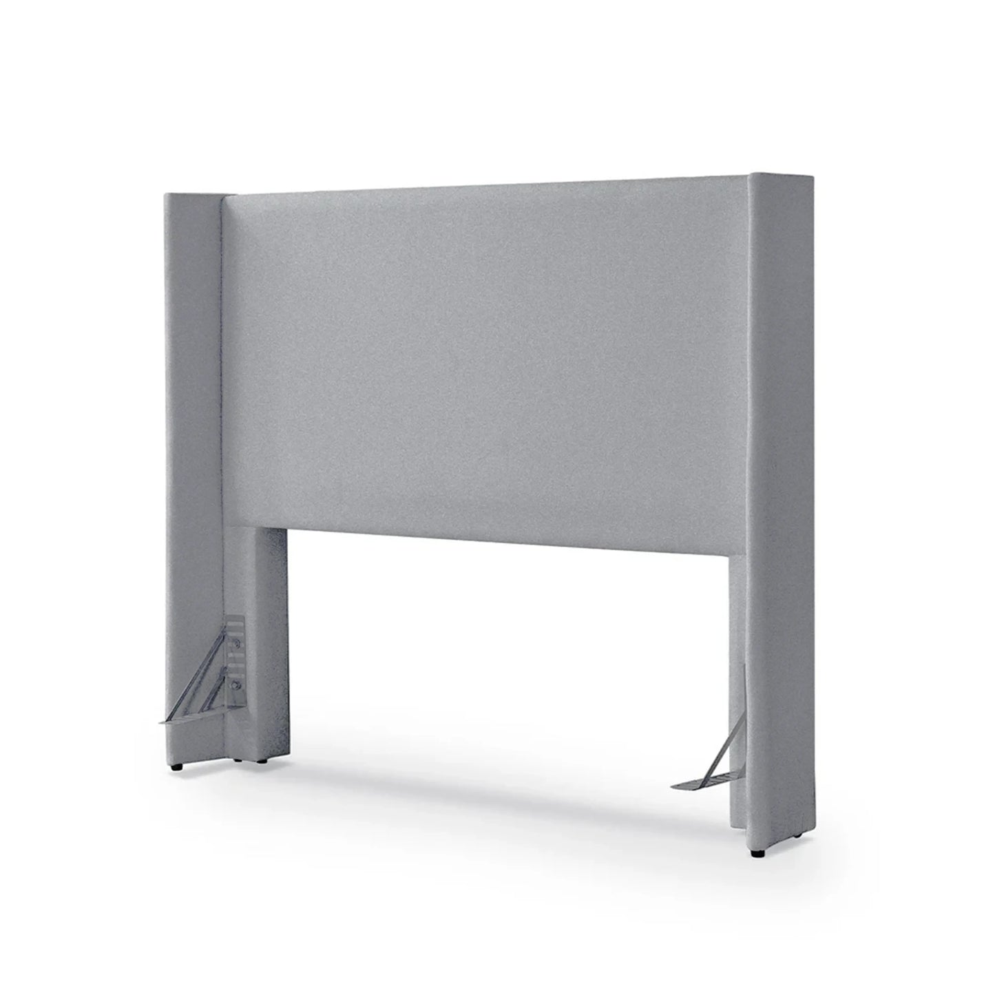 Cabeceira Queen Estofada Liya 175 cm - Bouclê Cinza