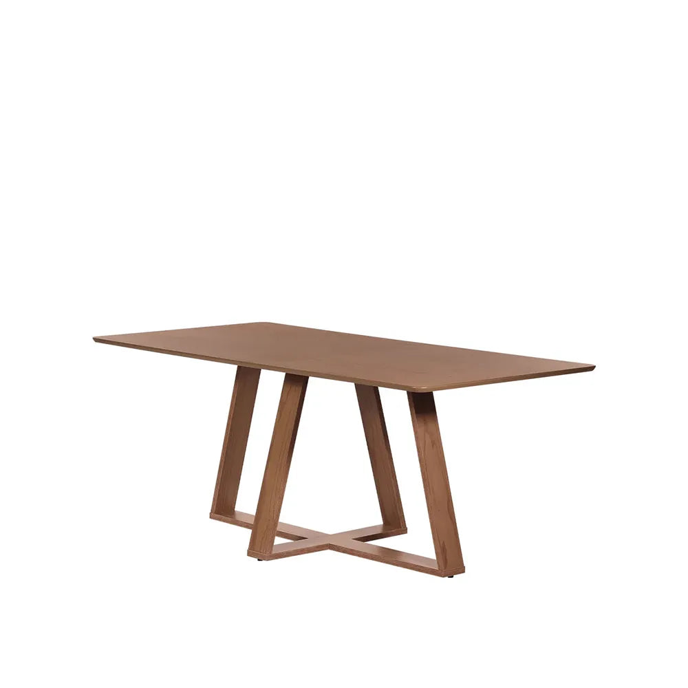 Mesa de Jantar Retangular para 6 Lugares Avena 184 cm - Canella