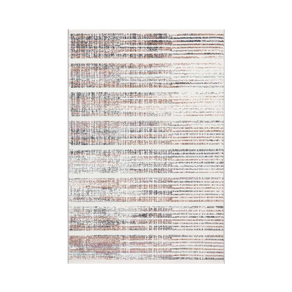 Tapete Egípcio para Sala e Quarto Yam 140 x 200 cm - Listrado Cinza