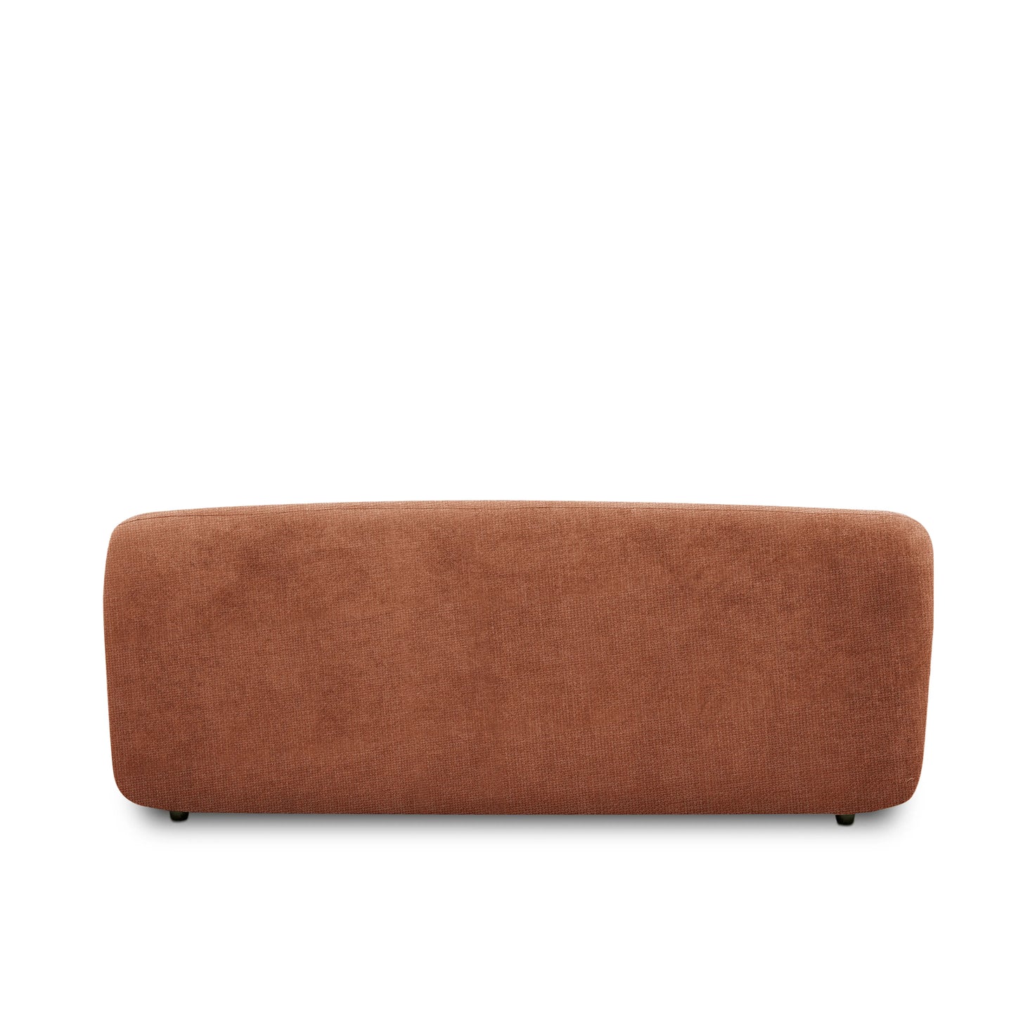 Sofá 3 Lugares Elle 170 cm - Linho Texturizado Terracota