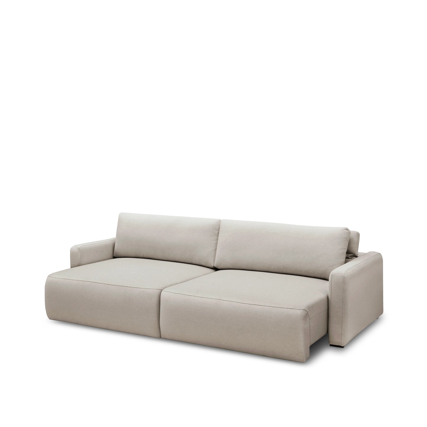 Sofá Retrátil e Reclinável 4 Lugares Raver 240 cm - Linho Bege