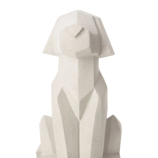 Homedock Escultura Bastet Dog 29 cm – Cinza Mart