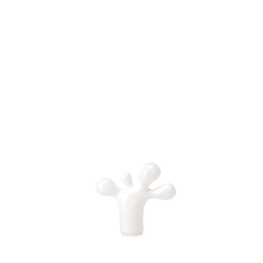 Homedock Escultura Flip 18 cm – Branco Mart
