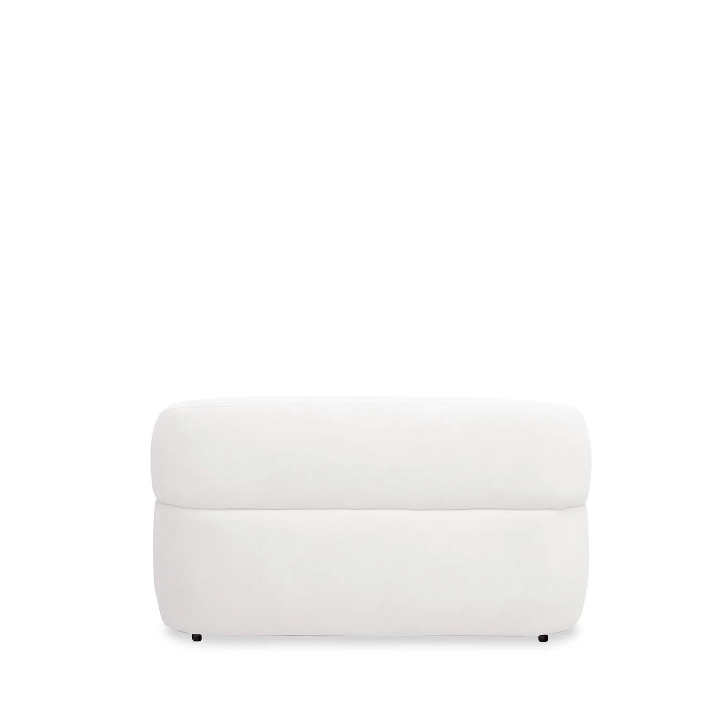 Homedock Sofá 2 Lugares Nicasia 140 cm - Bouclê Off White Ferguille Estofados