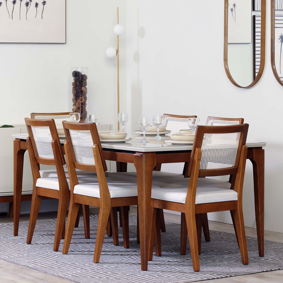 5 estilos de cadeiras de jantar para você se inspirar