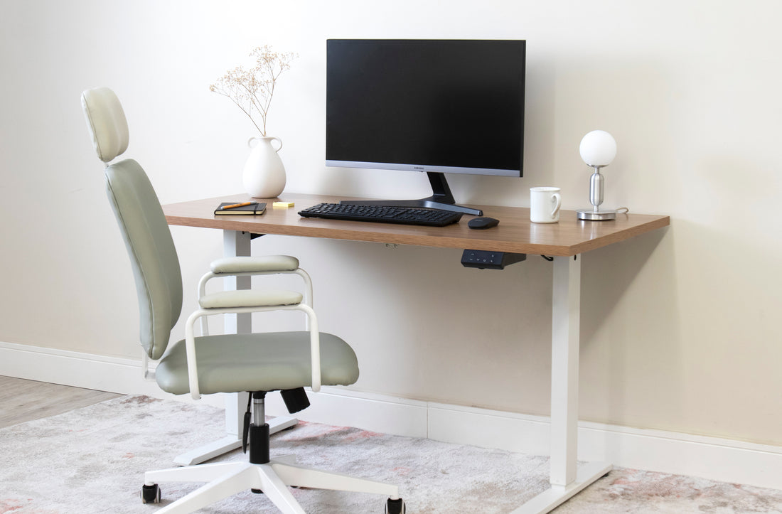 Conheça os benefícios da mesa com regulagem de altura da Homedock para o seu home office