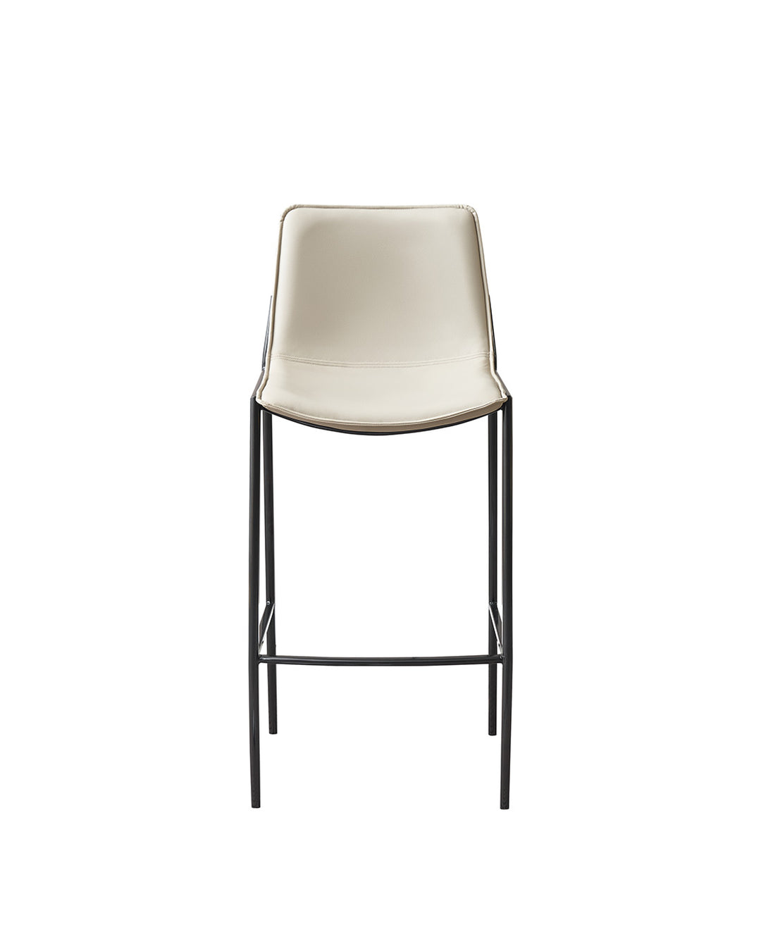 Banqueta Alta de Aço Estofada Kora - Fendi