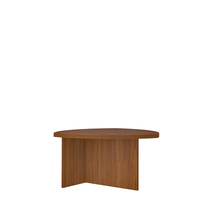 Mesa de Centro Triangular para Sala Elia 76 cm - Natural