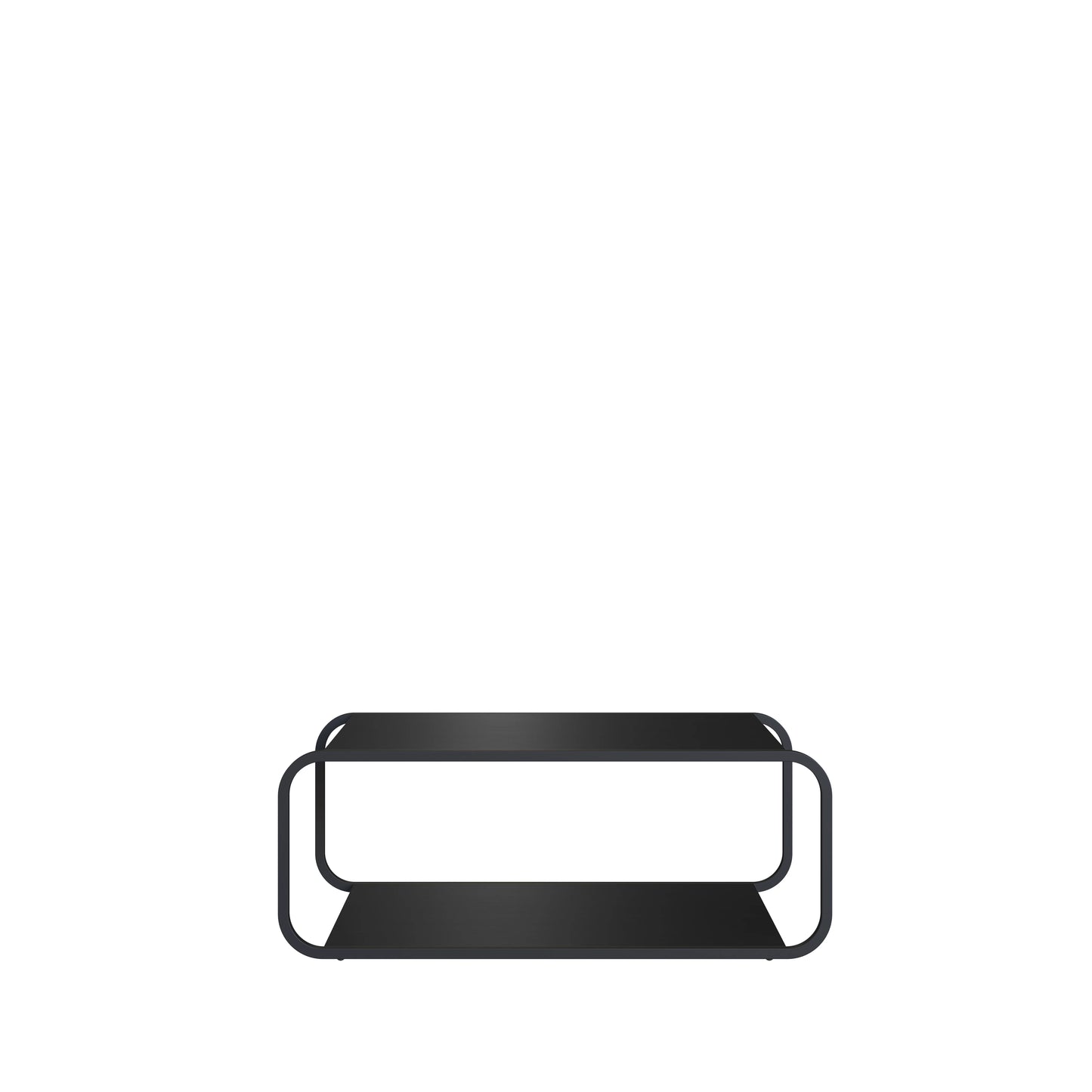 Mesa de Centro Retangular Dunna 80 cm - Preto