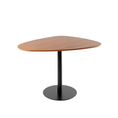 Conjunto de Jantar Mesa Organica Kalyx 4 Cadeiras Ella Canella c/ PU Caramelo