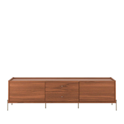 Conjunto Sala de Estar Completo Rack para TV até 75” Jasper - Sofá 4 Lugares Vancouver - 2 Mesas Laterais Botanic