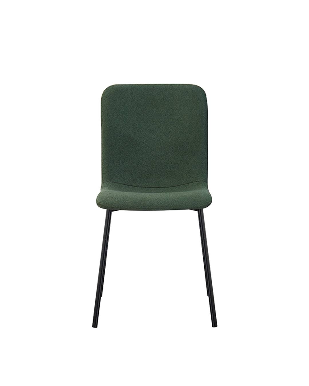 Cadeira de Aço Estofada Millow - Verde