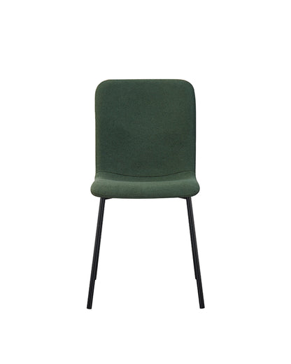 Cadeira de Aço Estofada Millow - Verde