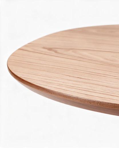 Conjunto de Jantar Mesa Orgânica Tellina 90cm com 2 Cadeiras Olyra – Mel c/ Verde