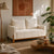 Sofá 2 Lugares Elio 148 cm - Linho Off White c/ Mel