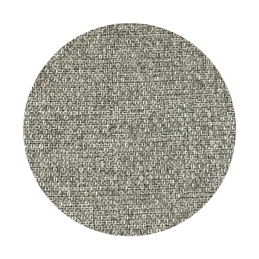 Sofá 4 Lugares Capri 230cm - Linho Texturizado Cinza c/ Natural