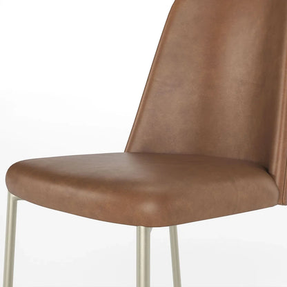 Conjunto de Jantar Mesa Retangular Harmony 6 Cadeiras Lucille - Canella c/ Caramelo