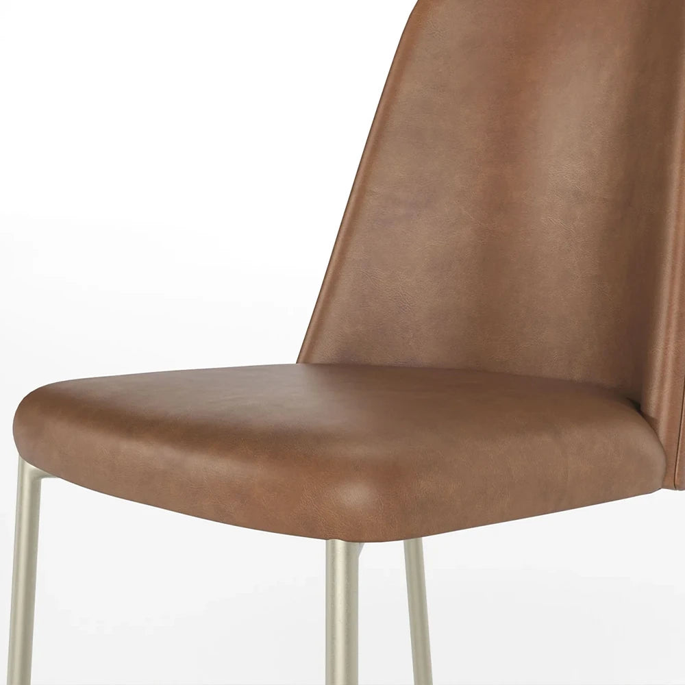 Conjunto de Jantar Mesa Retangular Harmony 8 Cadeiras Lucille - Canella c/ Caramelo