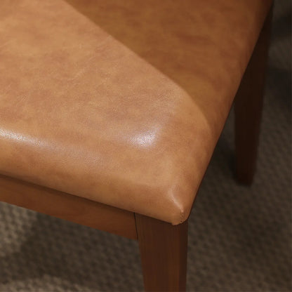 Conjunto de Jantar Mesa Retangular Harmony 8 Cadeiras Saga - Natural c/ Caramelo