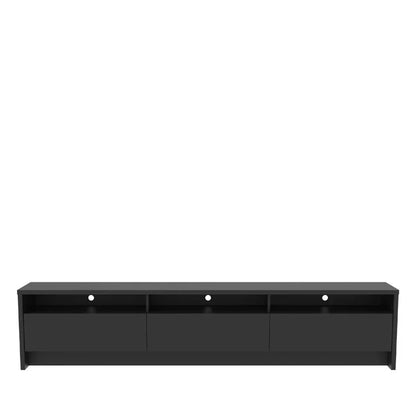 Conjunto Sala de Estar Rack para TV até 75” Aspen - Sofá 6 Lugares com Chaise Lado Direito Mônaco