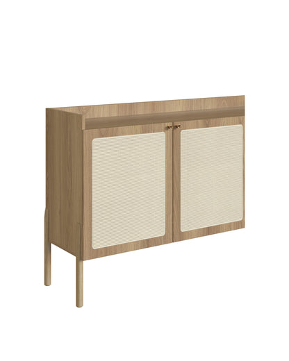 Buffet 2 Portas 2 Gavetas Palhinha Urdi  139 cm - Mel
