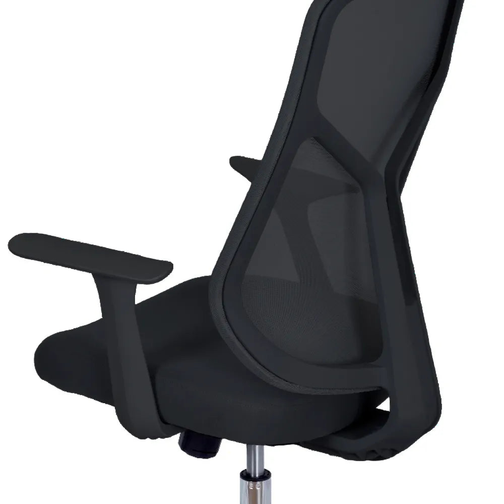 Cadeira de Escritório Giratória com Regulagem de Altura Sean - Preto
