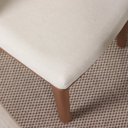 Conjunto de Jantar Mesa Retangular Harmony 8 Cadeiras Kalina - Natural c/ Off White