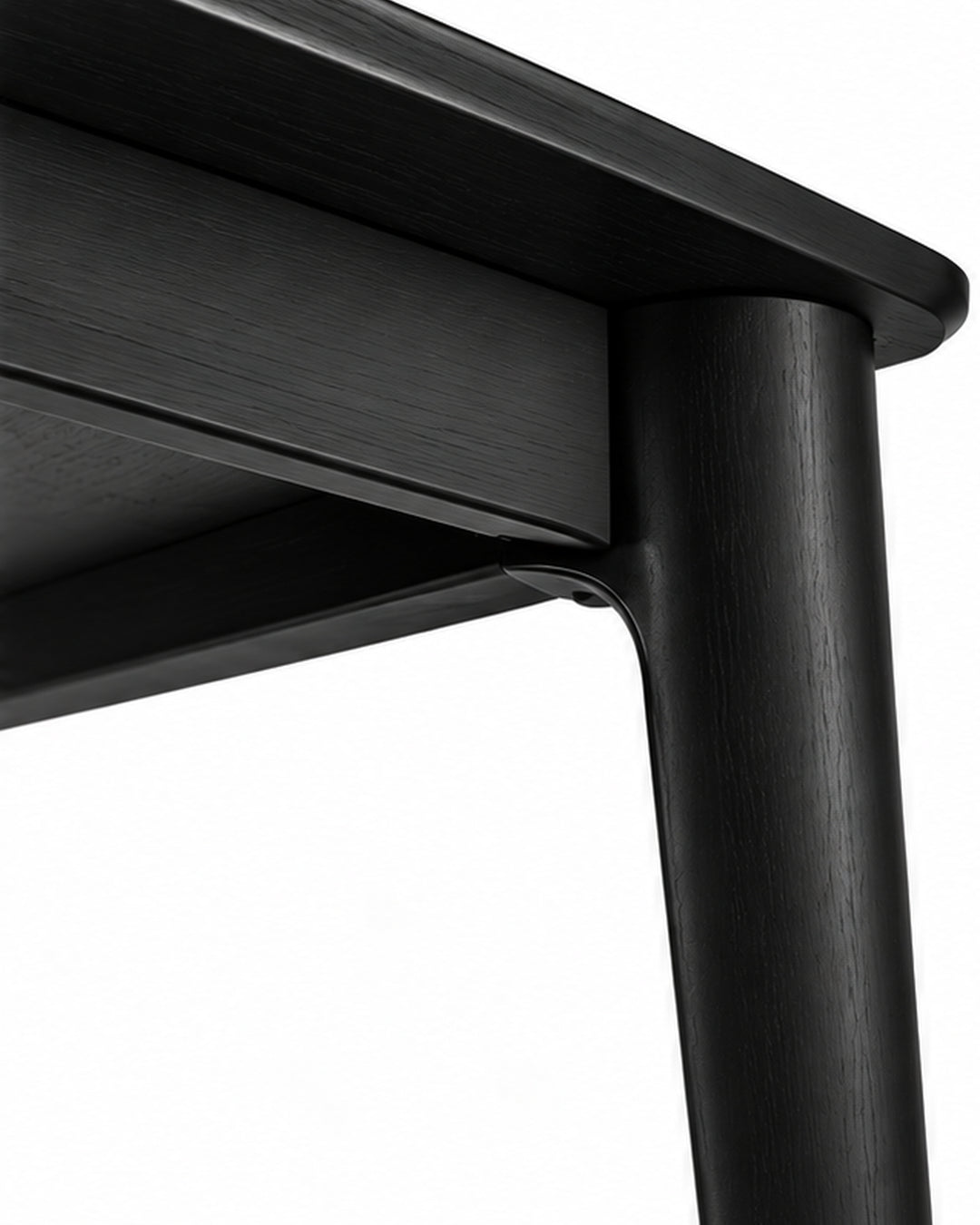 Conjunto de Jantar Mesa Olive 6 Cadeiras Aven – Preto c/ Caramelo
