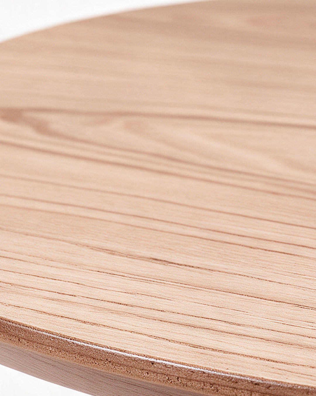 Mesa de Jantar Orgânica Tampo Laminado para 4 Lugares Tellina 90 cm - Mel