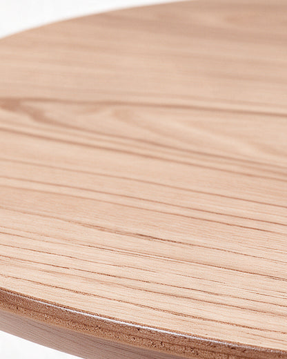 Mesa de Jantar Orgânica Tampo Laminado para 4 Lugares Tellina 90 cm - Mel