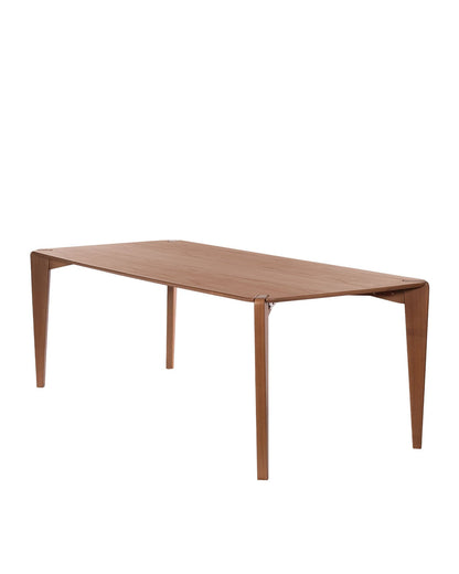 Mesa de Jantar Retangular para 6 Lugares Harmony 184 cm - Natural c/ Canella