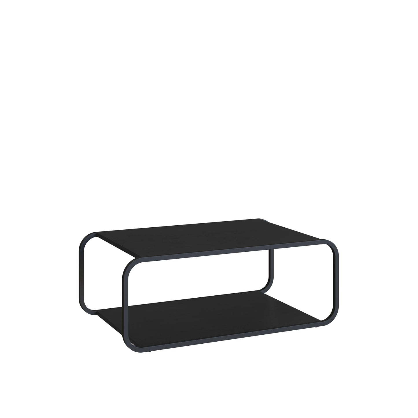 Mesa de Centro Retangular Dunna 80 cm - Preto