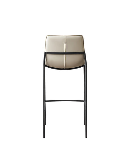 Banqueta Alta de Aço Estofada Kora - Fendi