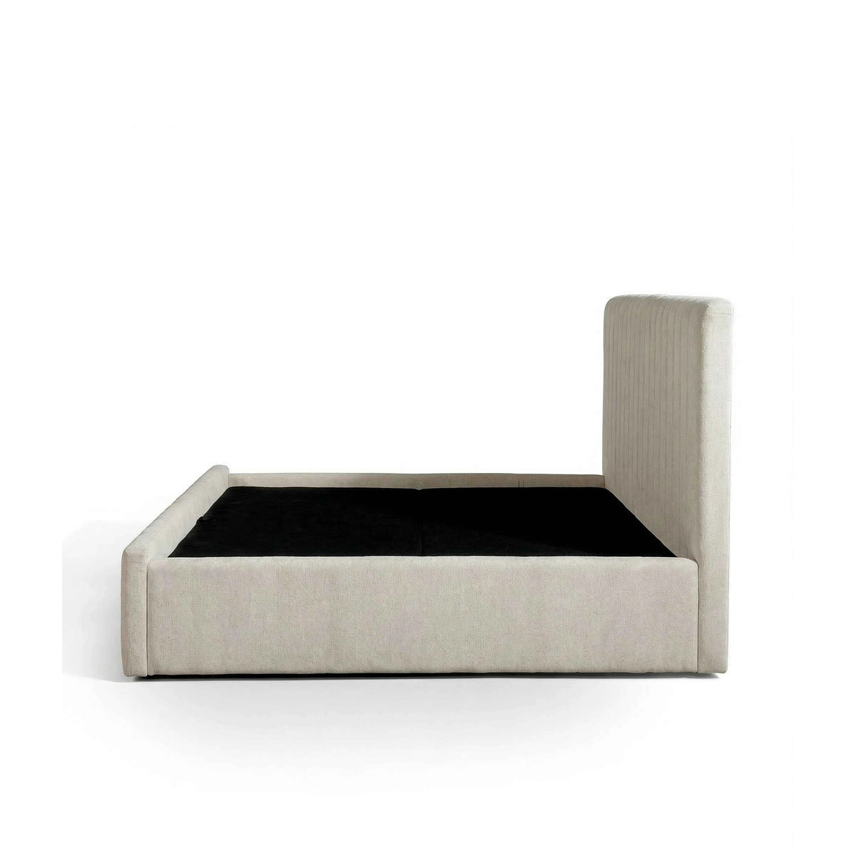 Cama Estofada Queen com Cabeceira Louise - Linho Off White