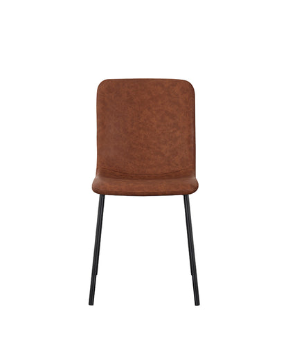 Conjunto de Jantar Mesa Olive 6 Cadeiras Millow – Preto c/ Marrom