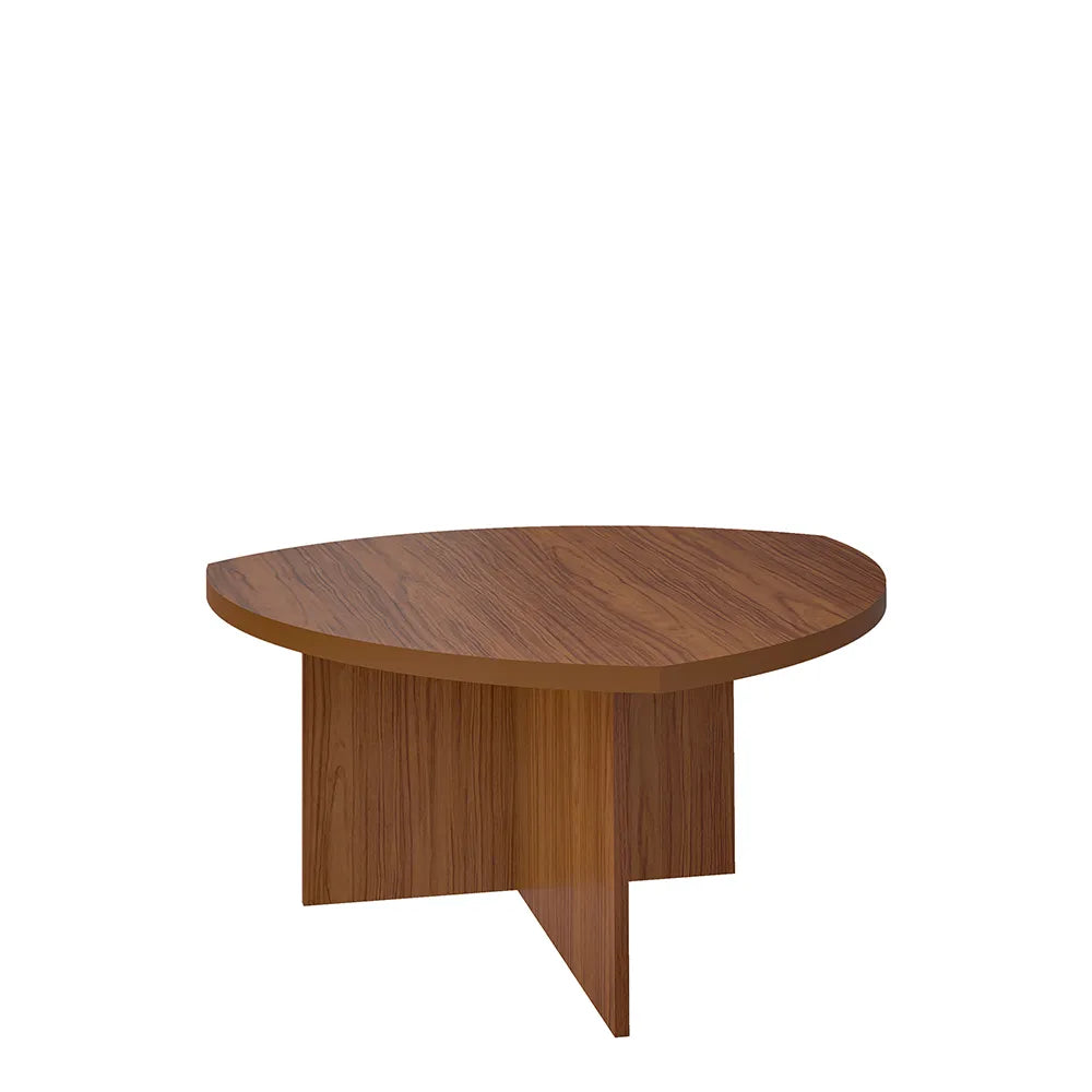 Mesa de Centro Triangular para Sala Elia 76 cm - Natural