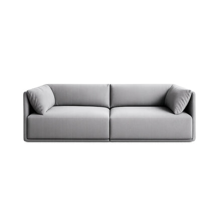 Sofá 3 Lugares Dali 200 cm - Linho Texturizado Cinza