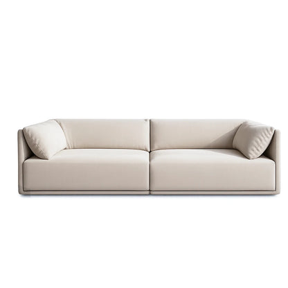 Sofá 6 Lugares Dali 320 cm - Linho Texturizado Bege