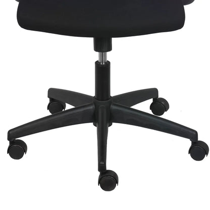 Cadeira de Escritório Giratória com Apoio de Braço e Regulagem de Altura Travis - Preto