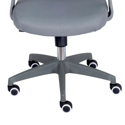 Cadeira de Escritório Giratória com Regulagem de Altura Sean - Cinza