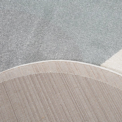 Tapete Orgânico Egípcio para Sala e Quarto Solin 240 x 300 cm - Cinza