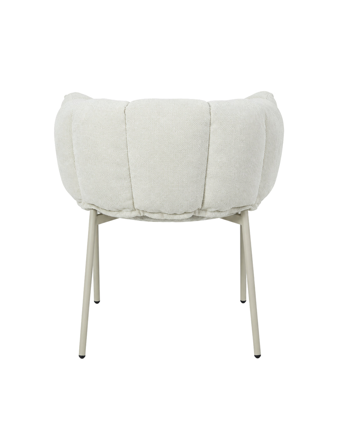 Cadeira de Aço Estofada Bloom - Fendi