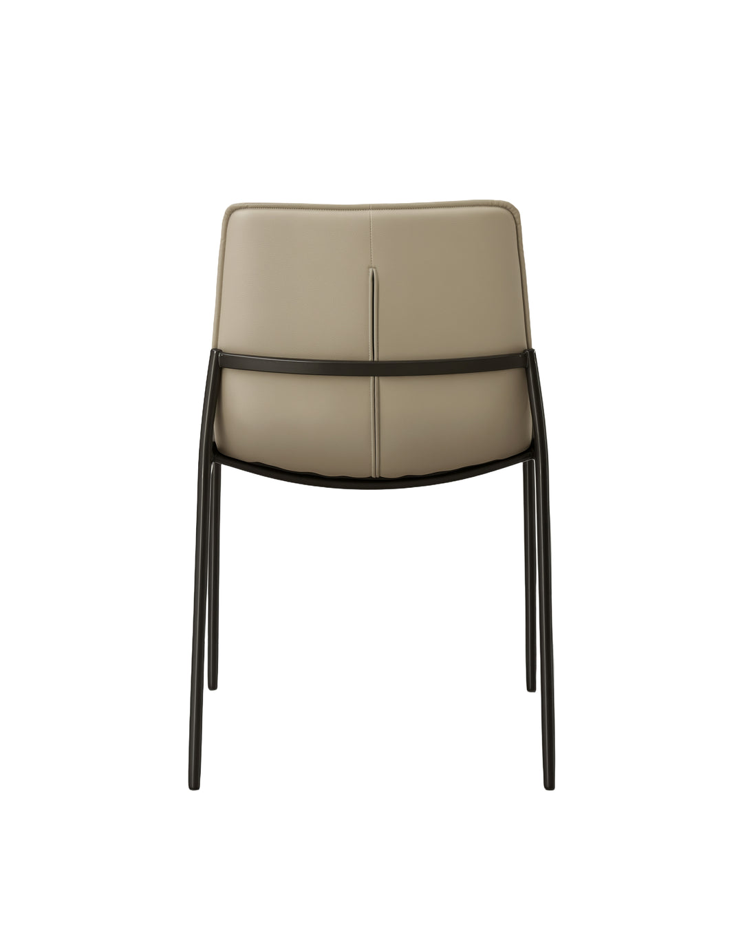 Cadeira de Aço Estofada Kora - Fendi