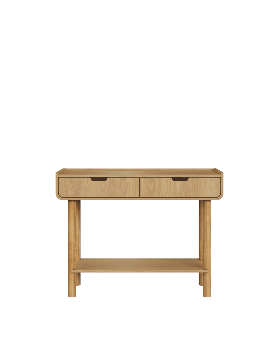 Aparador Orgânico 2 Gavetas Yume 100 cm - Mel