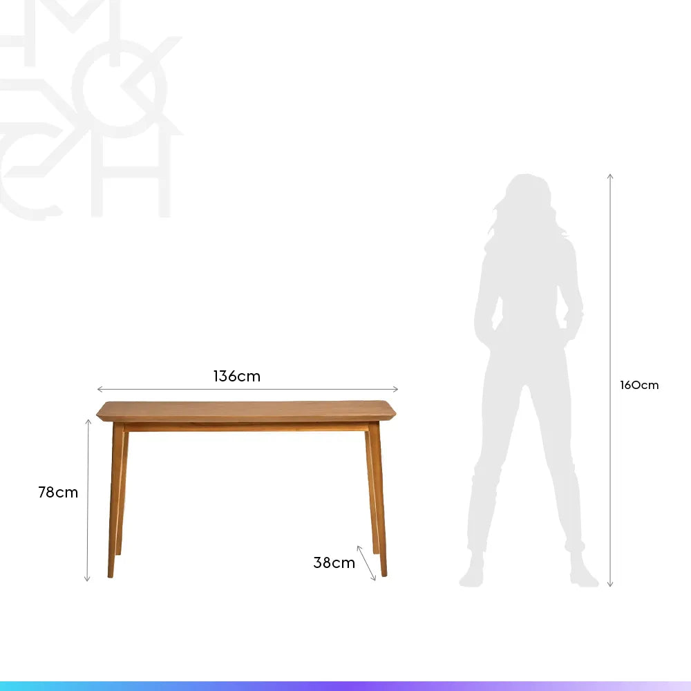 Aparador Valência 136 cm - Natural