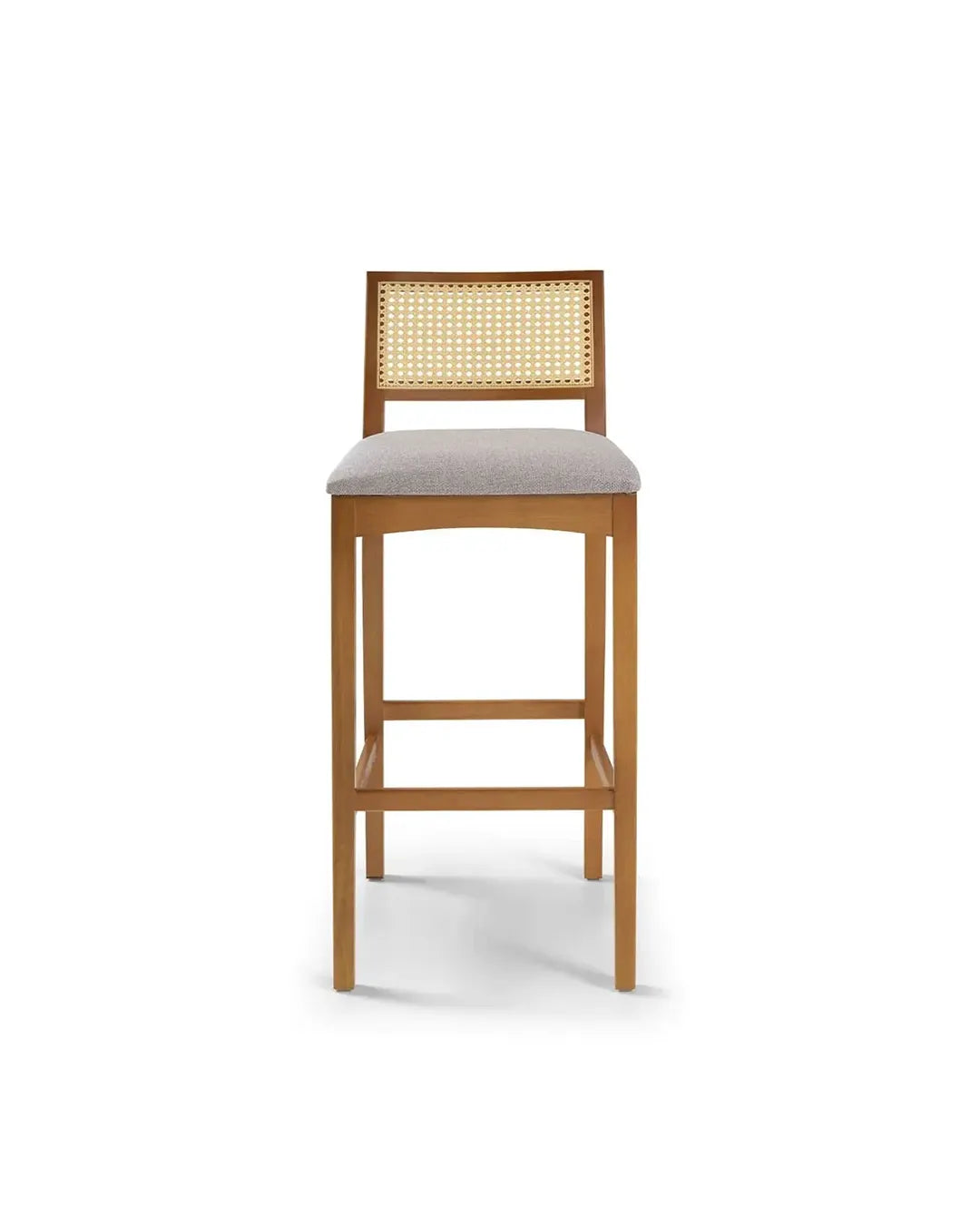 Banqueta Masay - Linho Off White c/ Mel